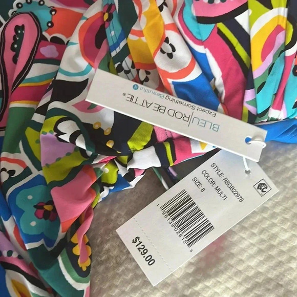 Bleu Rod Beattie Go For Bold Shirred Underwire One-Piece - Picture 12 of 13